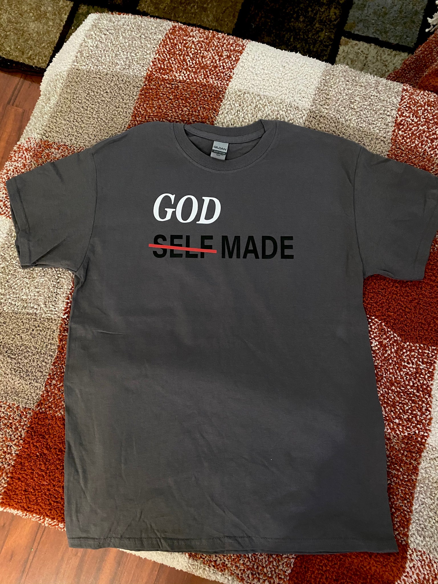 God Made T-Shirt (Gray)